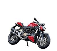 flrian per Ducati Streetfighter S, Diavel Carbon, Modello di Moto da Corsa in Lega 1:12 Replica di Auto da Strada Ornamenti for Veicoli Regalo Decorazione Modelli di Moto(Red)