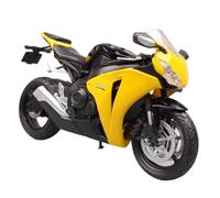 flrian per Honda CBR1000RR CBR Repsol Fireblade 1/12 Moto Modello Pressofuso Simulato Auto da Corsa Locomotiva Scultura Ornamento Regalo Modelli di Moto(Yellow)