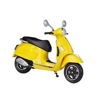 flrian per Vespa GTS Super 2020 1:12 in Lega for Il Tempo Libero Modello di Moto Simulazione Modello di Moto in Metallo Flessibile Ruota Che Gira Regalo del Giocattolo Modelli di Moto(Yellow)