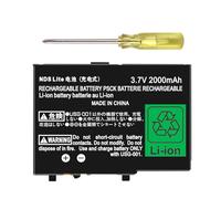 FLSTOR Batteria per Nintendo DS Lite NDS Lite, 2000mAh USG-003 Batteria 3.7V ricaricabile agli ioni di litio di ricambio per Nintendo DSL NDSL, non per DSi, DSi XL, DSi LL