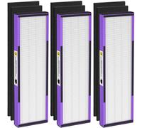 FLT4850PT H13 True HEPA Filtro di ricambio B, compatibile con Germ-Guardian AC4850PT AC4825 AC4900 CDAP4500 AC4300, Pure-Guardian AP2200CA, confezione da 3 filtri HEPA e 6 prefiltri al carbonio