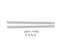 Fltaheroo per MN D90 D99S MN99S 1/12 RC Parti di Aggiornamento per Auto Piastra Paramotore di Metallo Posteriore e Laterale Antiscivolo Prevenzione dei Graffi