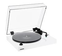 Fluance RT81+ Giradischi Elite in Vinile - Testina Audio-Technica VM95E, Piatto Anti-Risonanza, Tappetino Acrilico, Pre-Phono, Base in Legno, Piedini Regolabili - Bianco Lucido