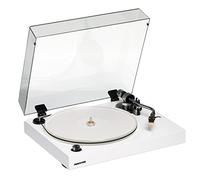 Fluance RT85N Reference High Fidelity Vinyl Turntable Record Player with Nagaoka MP-110 Cartridge, Acrylic Platter, Speed Control Motor High Mass MDF Wood Plinth Vibration Isolation Feet - Piano White