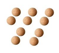 Fluaonb 10 Pezzi Tappo per Vino con Pallina in Sughero in Legno, Tappo a Sfera in Sughero per la Sostituzione della Bottiglia della Caraffa del Decanter del Vino 2,4 Pollici/ 6,1 Cm