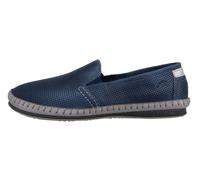Fluchos Bahamas: Mocassini Comfort E Modello Pelle Flessibile Blu Modello 8674