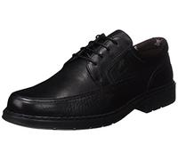 Fluchos Clipper - Scarpe Stringate Derby Uomo, Nero, 41 EU