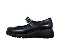 Fluchos Live: Scarpe Donna Con Tacco Nero Pelle Comode Leggere F2247
