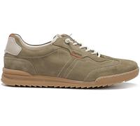 FLUCHOS - Scarpa sportiva casual,Sneakers con lacci elastici,in pelle,tinta unita per: uomo, tortola, 43 EU