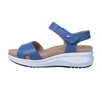Fluchos Yagon: Sandali Da Donna Con Soletta Estraibile Blu Pelle F1475