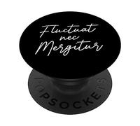Fluctuat Nec Mergitur lanciato dalle onde Paris Motto PopSockets PopGrip Adesivo