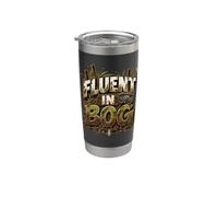 Fluent in Bog Snorkel Bogs lo snorkeling nelle paludi Bicchiere termico in acciaio inox doppia parete