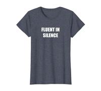 Fluente nel Silenzio Maglietta, Donna, Pervinca, 3XL