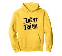 Fluente nellumorismo Sarcastico drammatico per Gli Amanti del teatro Felpa con Cappuccio