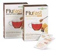 Bios Line Flufast - Respiro Balsamico Integratore Alimentare, 9 Buste