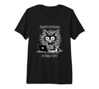 Fluff Around & Find out Cat Humor Sarcastic Cat Lovers Funny Maglietta Premium