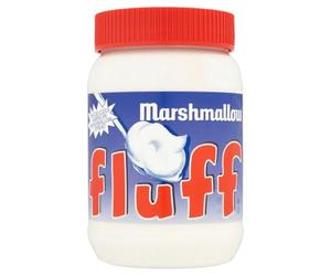 Fluff Marshmallow Naturale, Spalmabile su Pane, Cotone Dolce, Vaniglia, 213 g, 42670