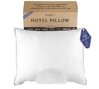FluffCo Down Alternative Pillow - Cuscino standard per letto queen size, per chi dorme di lato, raffreddamento e comfort in hotel