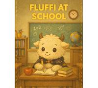 Fluffi at School: Cute & Simple School Coloring Book for Kids Ages 3-5