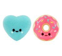 Fluffie Stuffiez Minis - Caramelle e ciambelle a forma di cuore - Mini oggetti da collezione morbidi da schiacciare - Sorpresa - Gioco tattile e fai-da-te - Età 4+