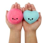 Fluffie Stuffiez Minis - Caramelle rotonde e a forma di cuore - Mini oggetti da collezione morbidi da schiacciare - Sorpresa - Gioco tattile e fai-da-te - Età 4+