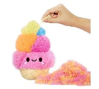 Fluffie Stuffiez Peluche da collezione piccolo - ICE CREAM - Sorpresa con gioco fidget ASMR e pelliccia da sfilare, peluche ultra-morbido - Età 4+