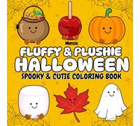 Fluffy and Plushie Halloween: Spooky & Cutie Coloring Book