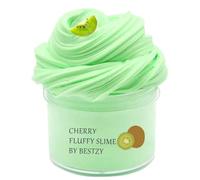 Fluffy Butter Slime Set-Verde Putty Slime Kit fai da te per bambini,Soft and Stretchy,con kiwi e accessori per la melma,ideale come regalo per ragazze e ragazzi,DIY Toy 7oz 200ml
