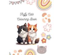 Fluffy Cats Colouring Book
