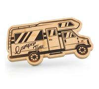 Fluffy Dreams Tagliere per la colazione, camper Vanlife, tagliere in bambù, stile retrò, per camper, campeggio, decorazione per attività all'aria aperta, tempo libero, dimensioni: circa 32 x 18 cm