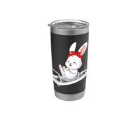 Fluffy Easter Bunny Fare Pilates Reformer Macchina Pilates Bicchiere termico in acciaio inox doppia parete
