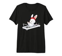 Fluffy Easter Bunny Fare Pilates Reformer Macchina Pilates Maglietta Premium