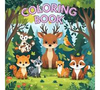Fluffy Friends Coloring Book