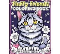 Fluffy Friends Coloring Book: Cats Edition 2