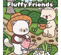 Fluffy Friends: Cute Doodles of Flowers, Plants and Nature’s Color Book