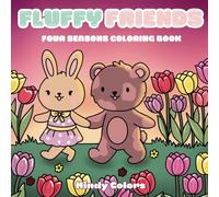 Fluffy Friends Four Seasons Coloring Book