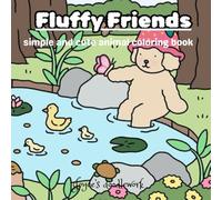 Fluffy friends: Simple & Cute Animal Coloring Book