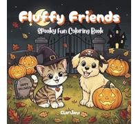 Fluffy Friends: Spooky Fun Coloring Book
