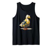 Fluffy Goose in Pigiama Costume Grafico Canotta