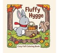 Fluffy Hygge Autumn: Cozy fall coloring pages