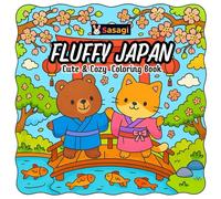 Fluffy Japan: Cute & Comfy Coloring Book
