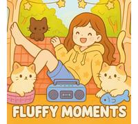 Fluffy Moments: Cute and Easy Coloring Book: Adorable Designs to Color and Relax - Perfect for Adults, Teens, and Kids