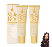 Fluffy Oil Control Shampoo Leave-In Oil Control Volume Shampoo Nutriente Shampoo Condizionatore Shampoo Secco per Tutti i Tipi di Capelli