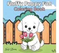 Fluffy Puppy Fun: Coloring Book