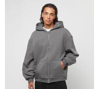 Urban Classics Felpa con cappuccio e zip vaporosa TB7284 3XL Grigio