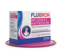 Fluibron Influenza e Raffreddore Paracetamolo Gusto Limone 10 bustine