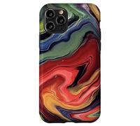 Fluid Art Paint Versare Custodia per iPhone 11 Pro