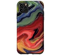 Fluid Art Paint Versare Custodia per iPhone 11 Pro Max