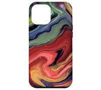 Fluid Art Paint Versare Custodia per iPhone 12 Pro Max