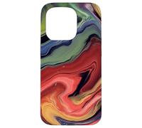 Fluid Art Paint Versare Custodia per iPhone 15 Pro
